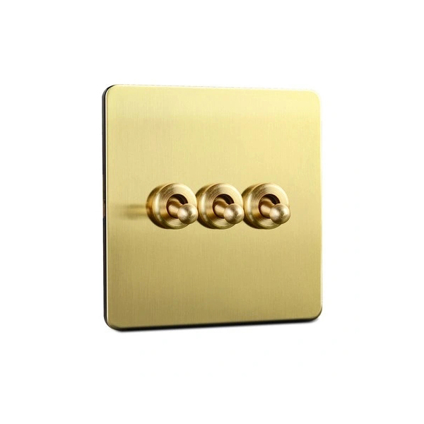 Interruptor de parede elétrico com dimmer de luz doméstica