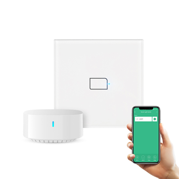 Interruptores de parede inteligentes com controle remoto