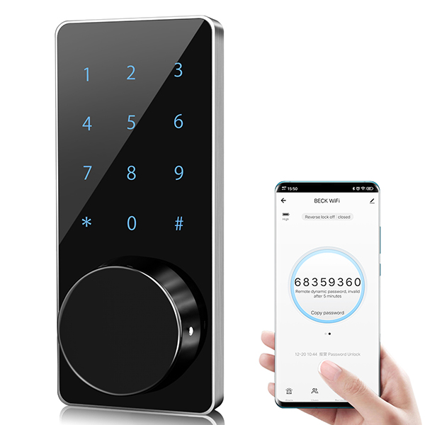 Bloqueio de gabinete de dente azul com controle de aplicativo Wifi