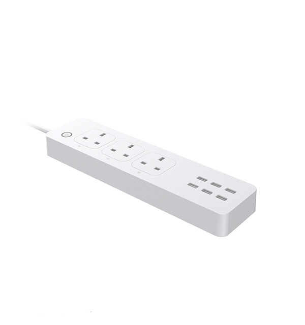 Plugue de tomada de tira de energia inteligente Wifi